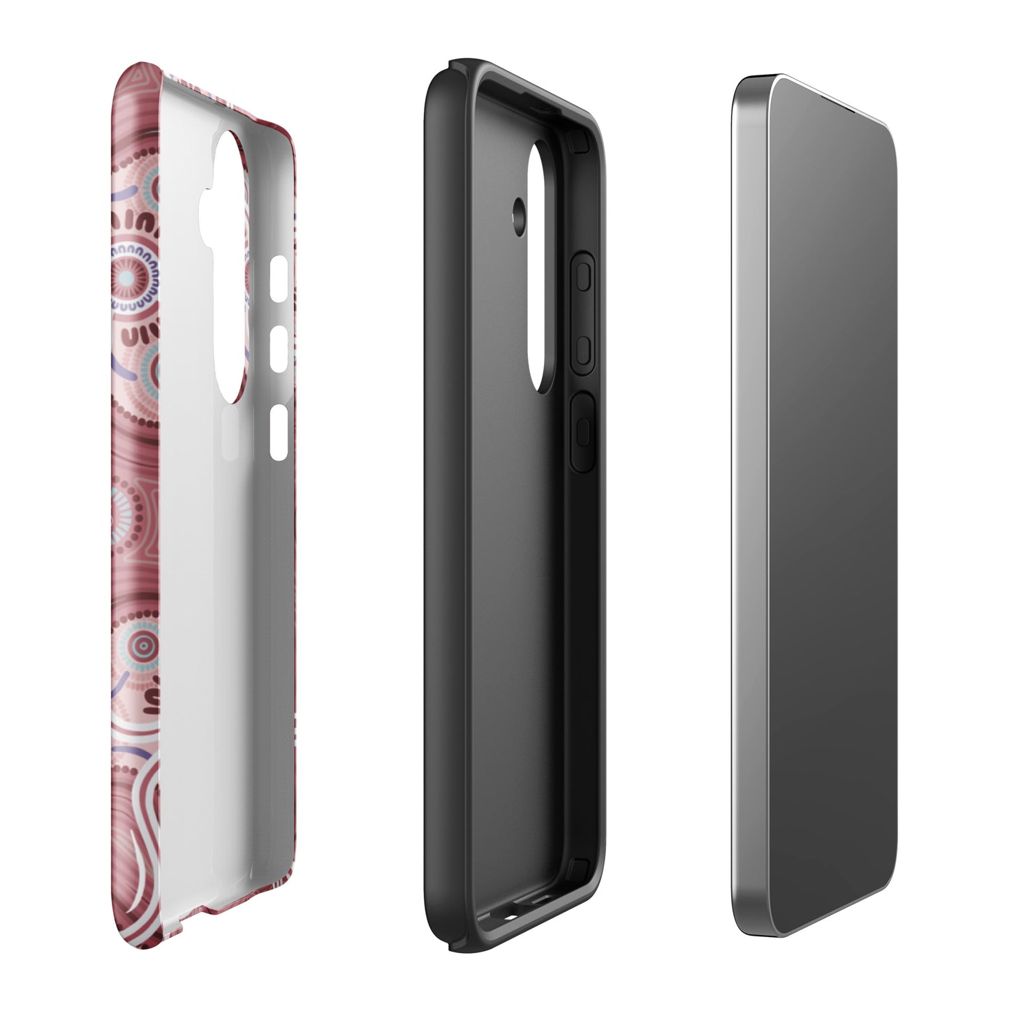 Indigico Aboriginal Art Magsafe Tough case for Samsung® - 'Ripples of the Matriarchs' print