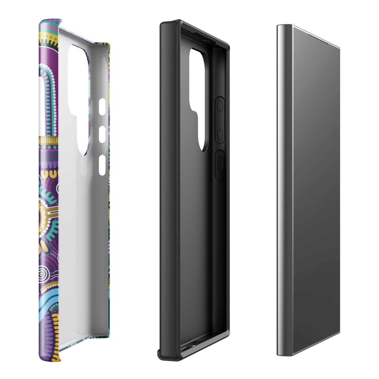 Indigico Aboriginal Art Magsafe Tough case for Samsung® - 'Guwaabal' print