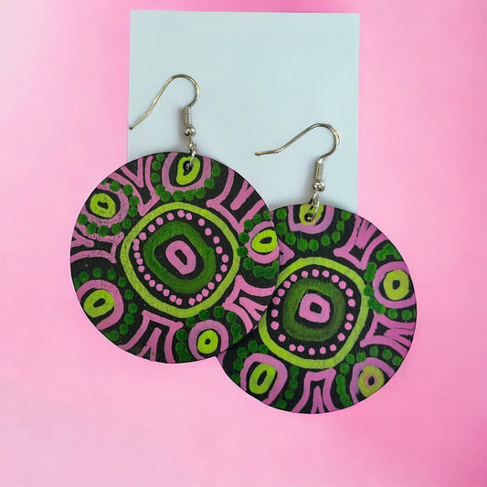 Timber Circle Earrings - COME TOGETHER